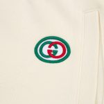 Shorts Gucci Beige Monogram Trim GC090 - Image 4