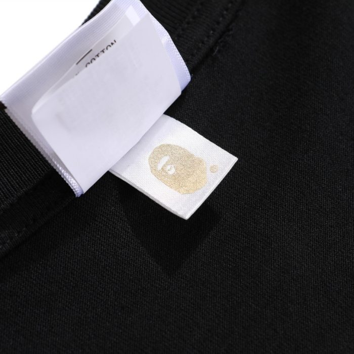 T-shirt BAPE Multi-Logo Black BP004 - Image 16