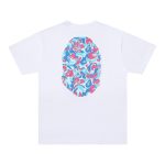 T-shirt BAPE Color Camo Ape Head White BP007 - Image 2
