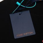 T-shirt Louis Vuitton Very Lovely Black LV017 - Image 8
