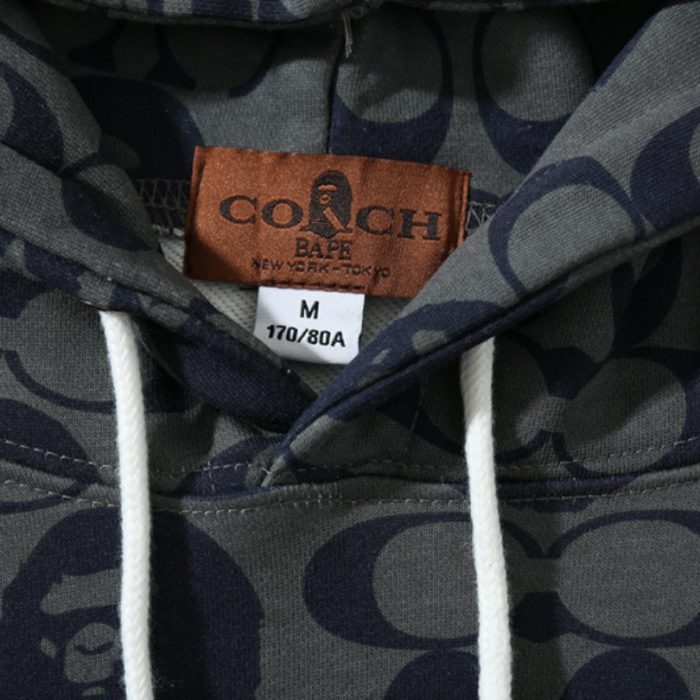 Hoodie BAPE Dark Camo Print Pullover BP017 - Image 10