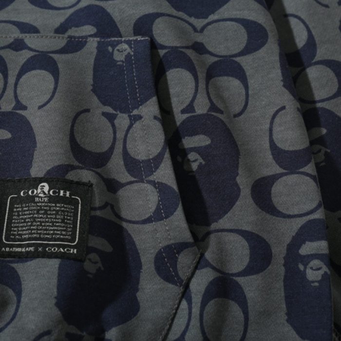 Hoodie BAPE Dark Camo Print Pullover BP017 - Image 6