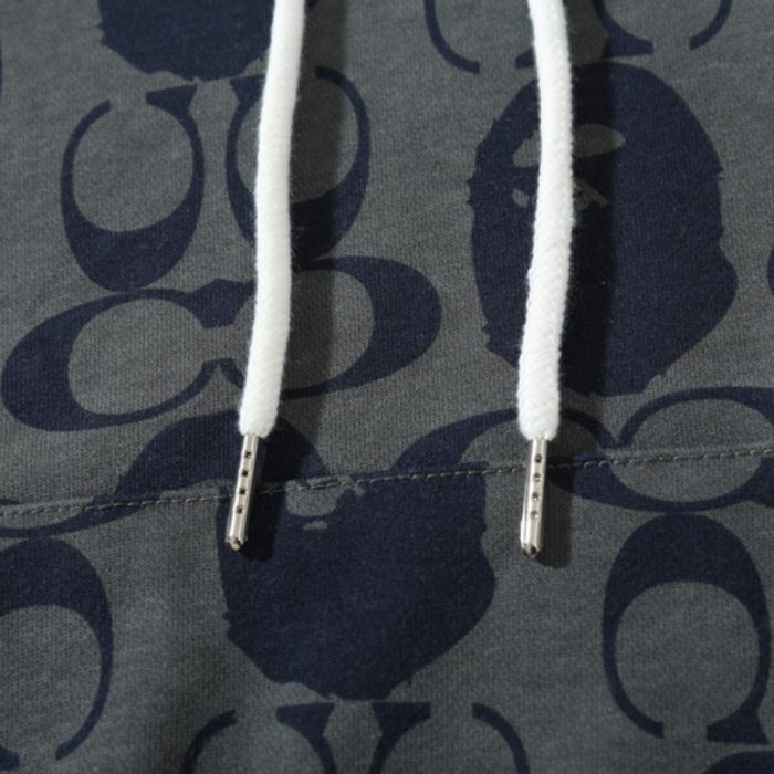 Hoodie BAPE Dark Camo Print Pullover BP017 - Image 5