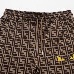 Set Tracksuit Fendi FF Monogram Beige FE006 - Image 6