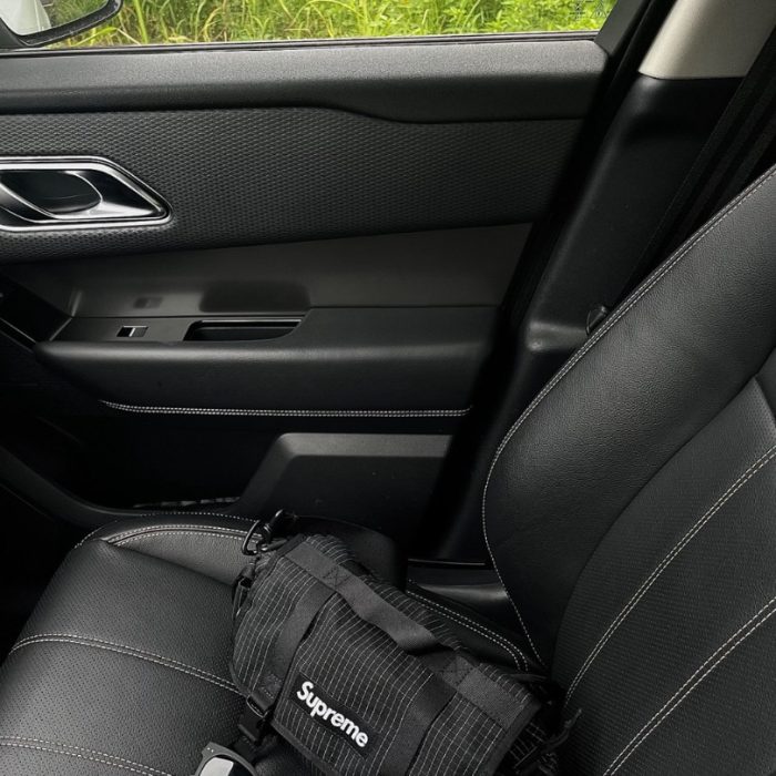 Shoulder Bag Supreme Black Grid SP061 - Image 9