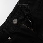 Jeans Chrome Hearts Yellow Crosses CH055 - Image 7