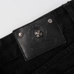Jeans Chrome Hearts Yellow Crosses CH055 - Image 13