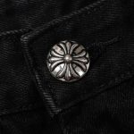 Jeans Chrome Hearts Yellow Crosses CH055 - Image 12