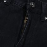 Jeans Chrome Hearts Black White Cross Patch CH025 - Image 4
