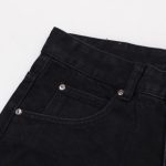 Jeans Chrome Hearts Black White Cross Patch CH025 - Image 8