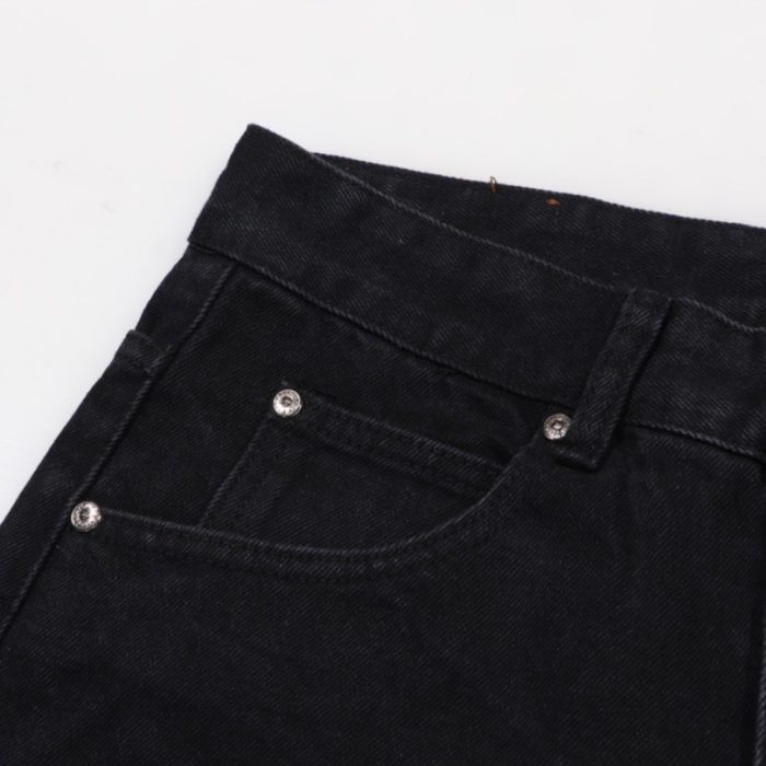 Jeans Chrome Hearts Black White Cross Patch CH025 - Image 8