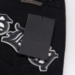 Jeans Chrome Hearts Black White Cross Patch CH025 - Image 13