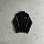Tracksuit Corteiz Velour Black with White Logo CZ007 - Image 6