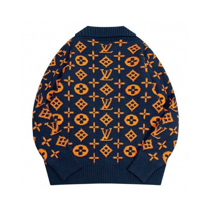 Cardigan Louis Vuitton LV Monogram Knit LV057 - Image 6