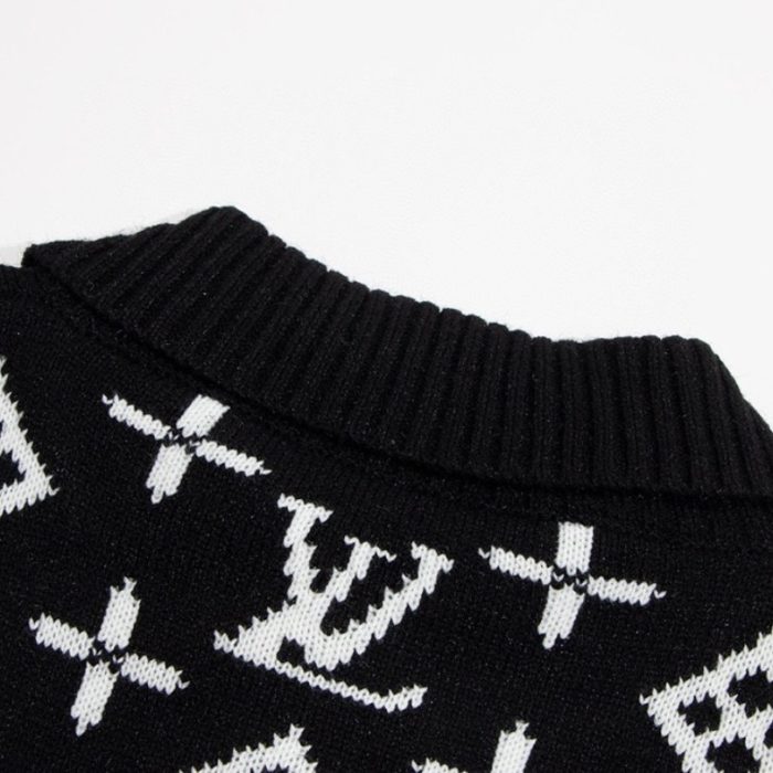 Cardigan Louis Vuitton LV Monogram Knit LV057 - Image 10