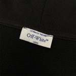 Hoodie Off-White Black Graphic OFF015 - Image 11