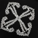 Hoodie Off-White Black Graphic OFF015 - Image 5