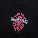 T-shirt Chrome Hearts Red Cross Crest Black CH004 - Image 11