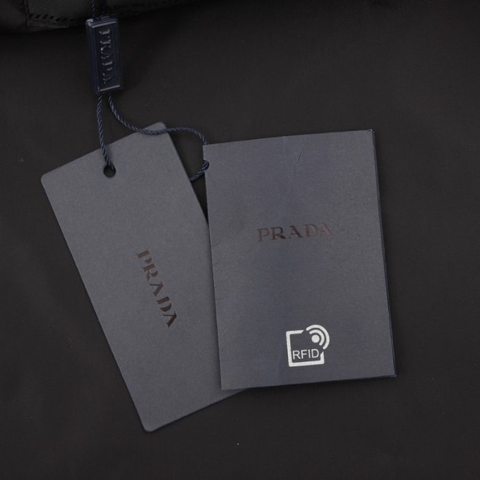 Hooded Prada Wind Breaker Black PD047 - Image 9