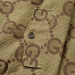 Jacket Gucci Monogram Beige Brown GC100 - Image 6