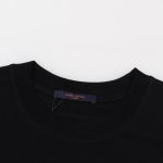 T-shirt Louis Vuitton Graphic Print Black LV023 - Image 6