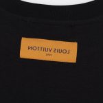 T-shirt Louis Vuitton Graphic Print Black LV023 - Image 5