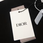 T-shirt Christian Dior Embossed Monogram Navy DO062 - Image 8