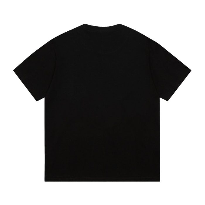 T-shirt Christian Dior Embossed Monogram Navy DO062 - Image 2