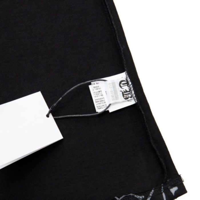 T-shirt Chrome Hearts Cross Pattern Black CH002 - Image 10