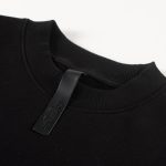 Sweatshirt Chrome Hearts Pink Horseshoe Black CH006 - Image 9