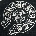 Hoodie Chrome Hearts Hearts Zip Black Monogram CH063 - Image 4