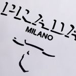 T-shirt Prada Milano Crest Logo White PD014 - Image 4