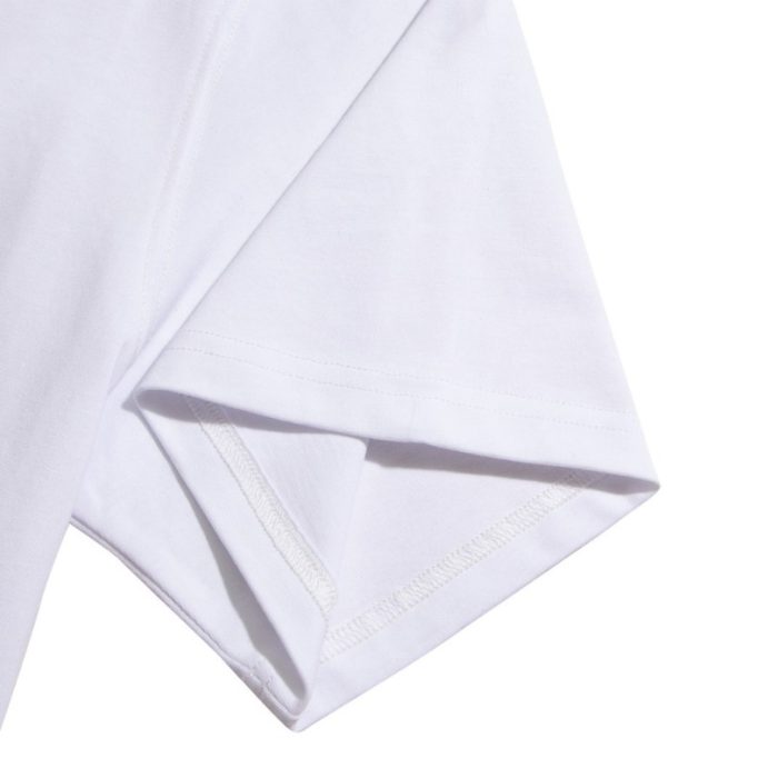 T-shirt Prada Milano Crest Logo White PD014 - Image 6