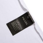 T-shirt Prada Milano Crest Logo White PD014 - Image 10