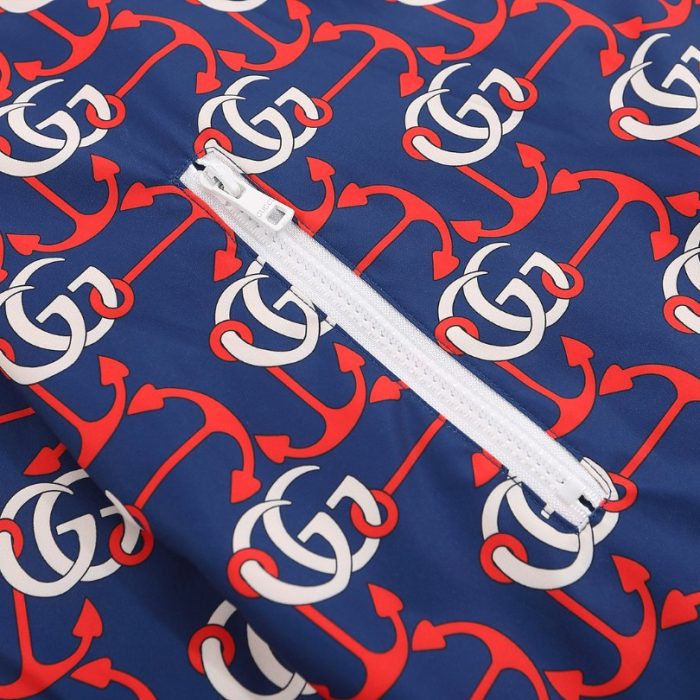 Jacket Gucci GG Logo Windbreaker GC089 - Image 4