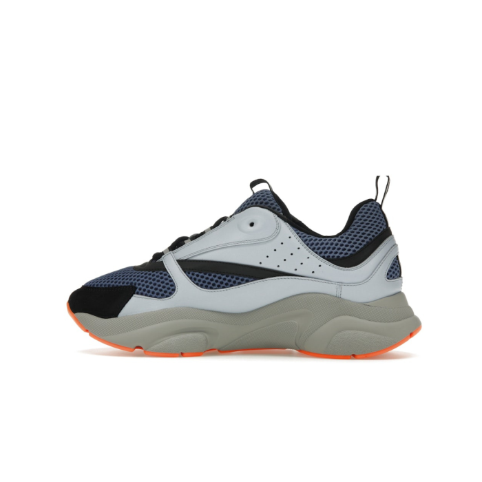 Dior B22 'Blue Technical Mesh Light Blue Grey Orange' DO029 - Image 3