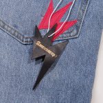 Jeans Denim Lightning Bolt Print CH045 - Image 10