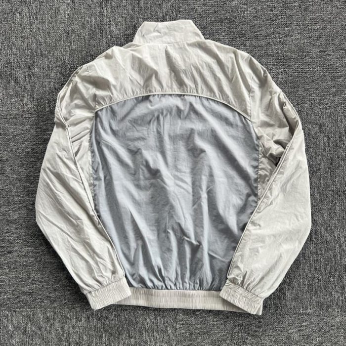Set Syna Gray and Yellow Track Jacket and Pants SN002 - Image 4