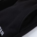Pants Joggers Prada Black Milano Logo PD052 - Image 6
