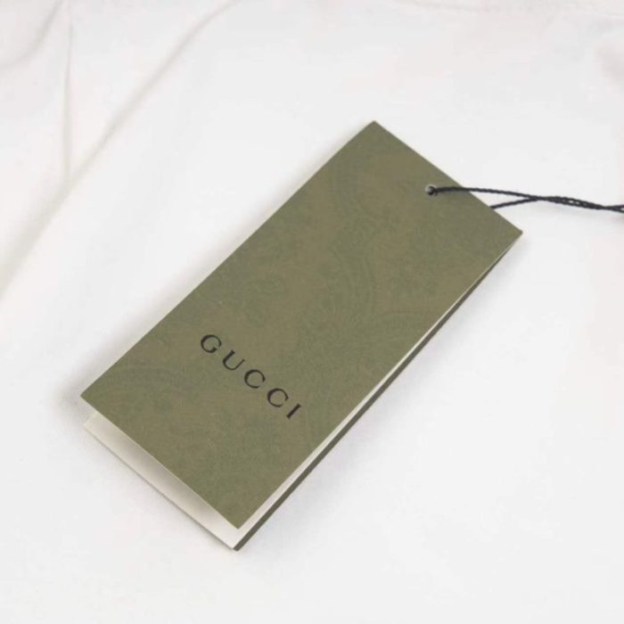 T-shirt Gucci Dans Le Vert White GC073 - Image 6
