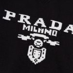 Sweater Prada Milano Black Men's PD044 - Image 4