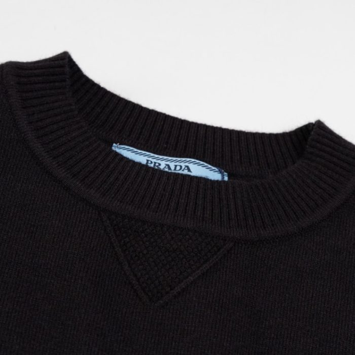 Sweater Prada Milano Black Men's PD044 - Image 8
