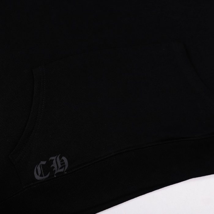 Hoodie Chrome Hearts Sleeve Logo Print CH073 - Image 9