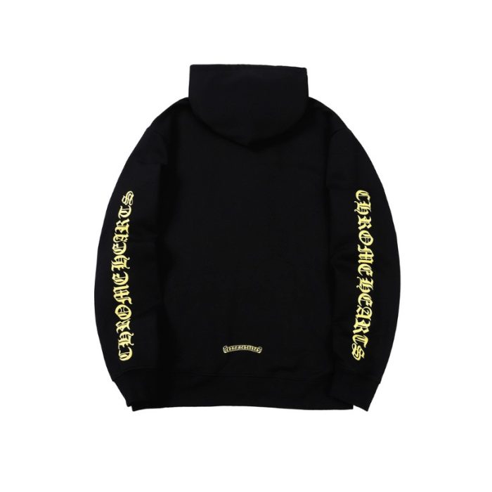 Hoodie Chrome Hearts Sleeve Logo Print CH073 - Image 3