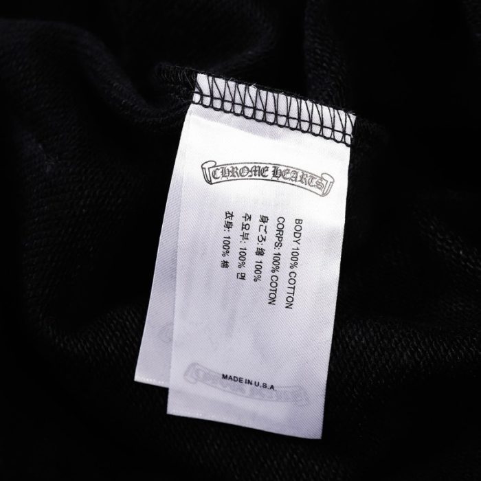 Hoodie Chrome Hearts Sleeve Logo Print CH073 - Image 14