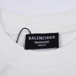 T-shirt Balenciaga x Supreme Collab White SP030 - Image 9