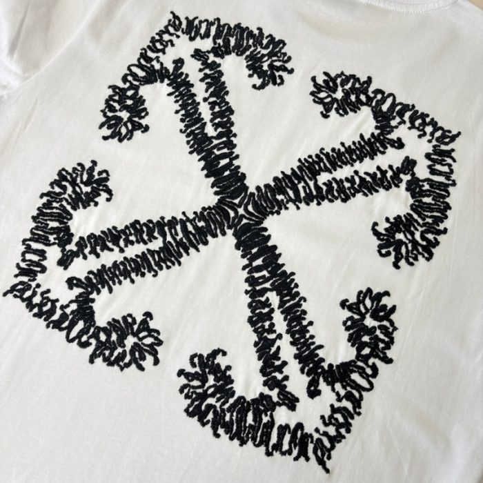 T-shirt Off-White Arrows Logo Black White OFF014 - Image 7