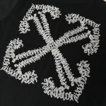 T-shirt Off-White Arrows Logo Black White OFF014 - Image 6