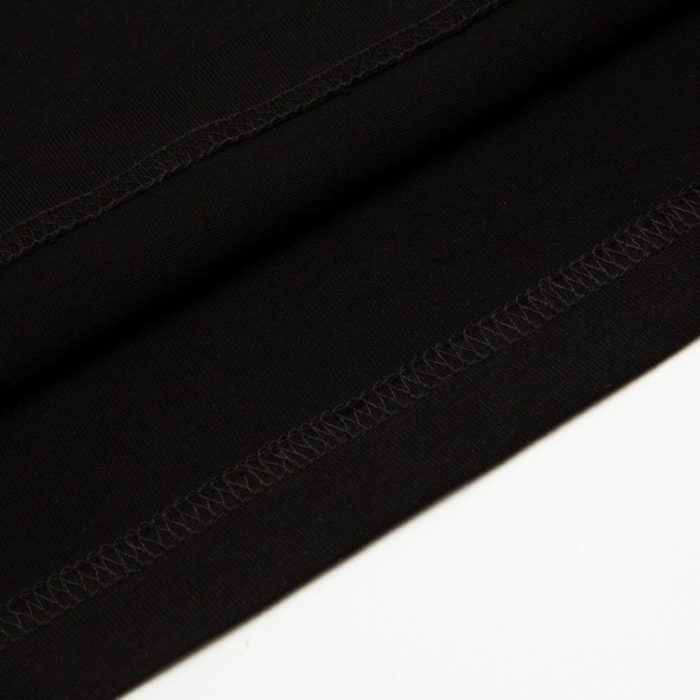 T-shirt Dior Black Graphic Logo Couture DO064 - Image 7
