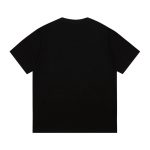 T-shirt Dior Black Graphic Logo Couture DO064 - Image 4